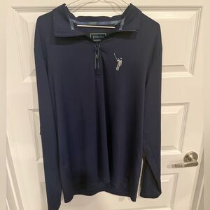 William Murphy Midnight Blue Quarter-Zip Golf Pullover